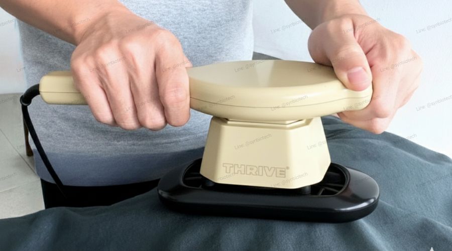 วิธีการใช้ THRIVE 717W เพื่อช่วยสั่นปอด