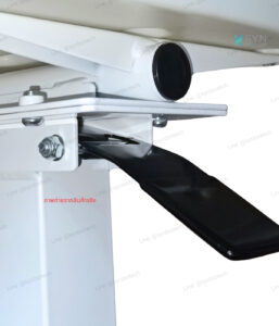 โต๊ะคร่อมเตียงพลาสติก ABS ปรับระดับได้