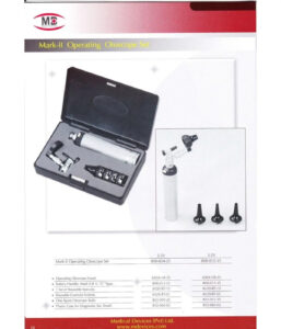 Mark II Operating Otoscope Set