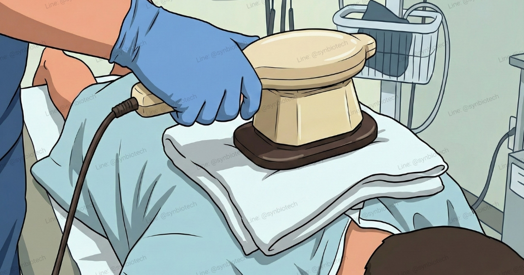 การประยุกต์ใช้เครื่องนวดสั่นปอด