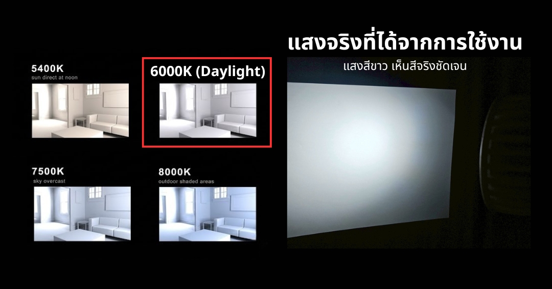 โคมไฟส่องตรวจ-LED-6000K