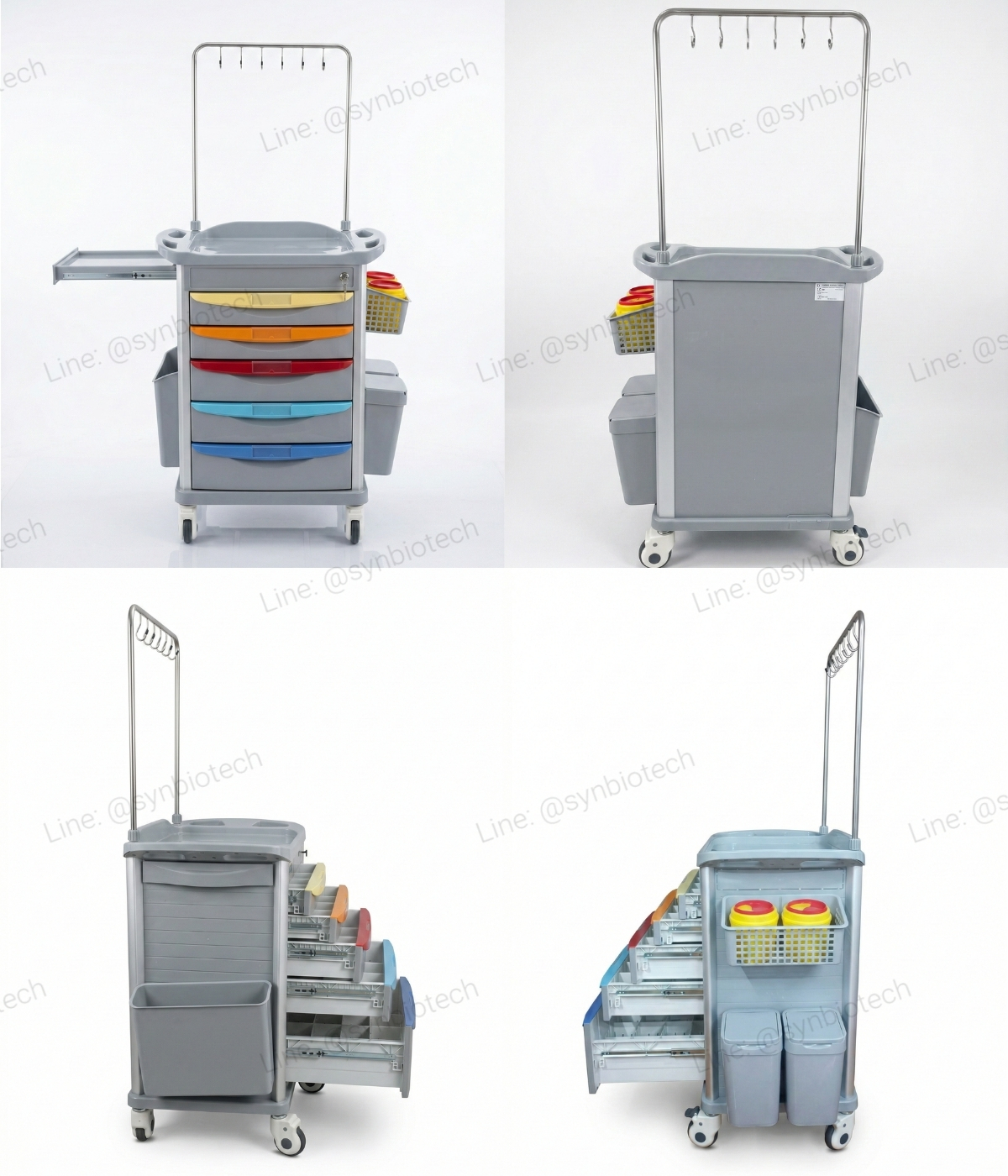 มุมต่างๆ ของ-Infusion-Trolley